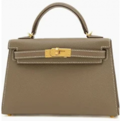 Sac de luxe Hermes marron